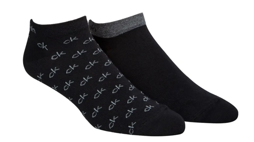 Calvin Klein Herren Sneaker Socken 2er Pack Black