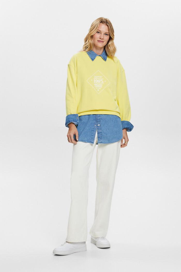 Logo-Sweatshirt aus Baumwolle