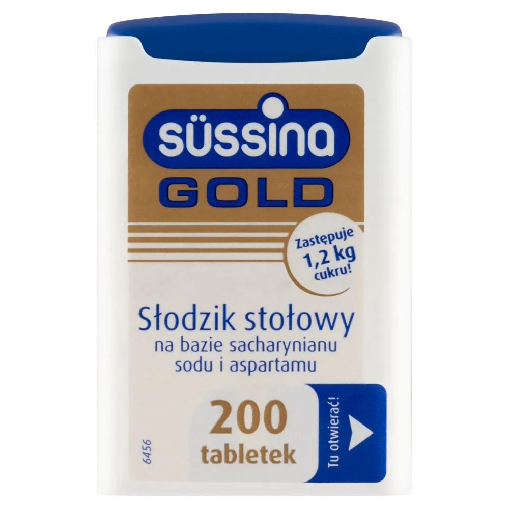 Sussina Gold, Γλυκαντικό σε Δισκία