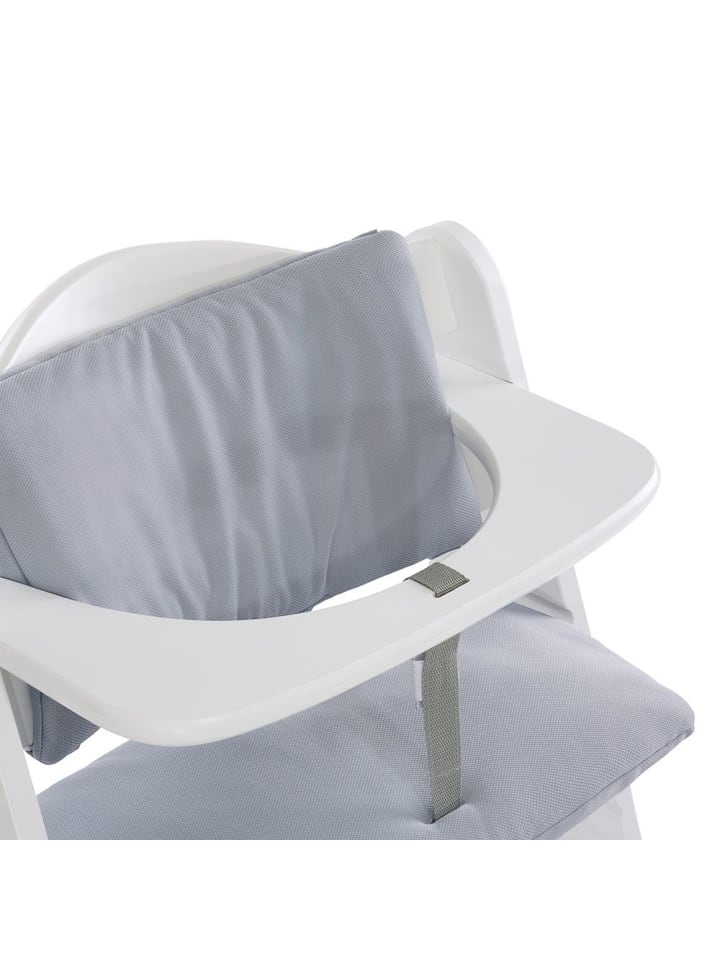 Hauck Hochstuhlauflage Deluxe - Stretch Grey in grau günstig kaufen onesize