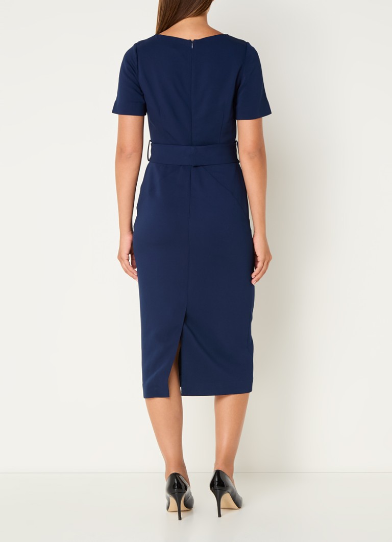 LKBennett Klaudia midi dress with belt