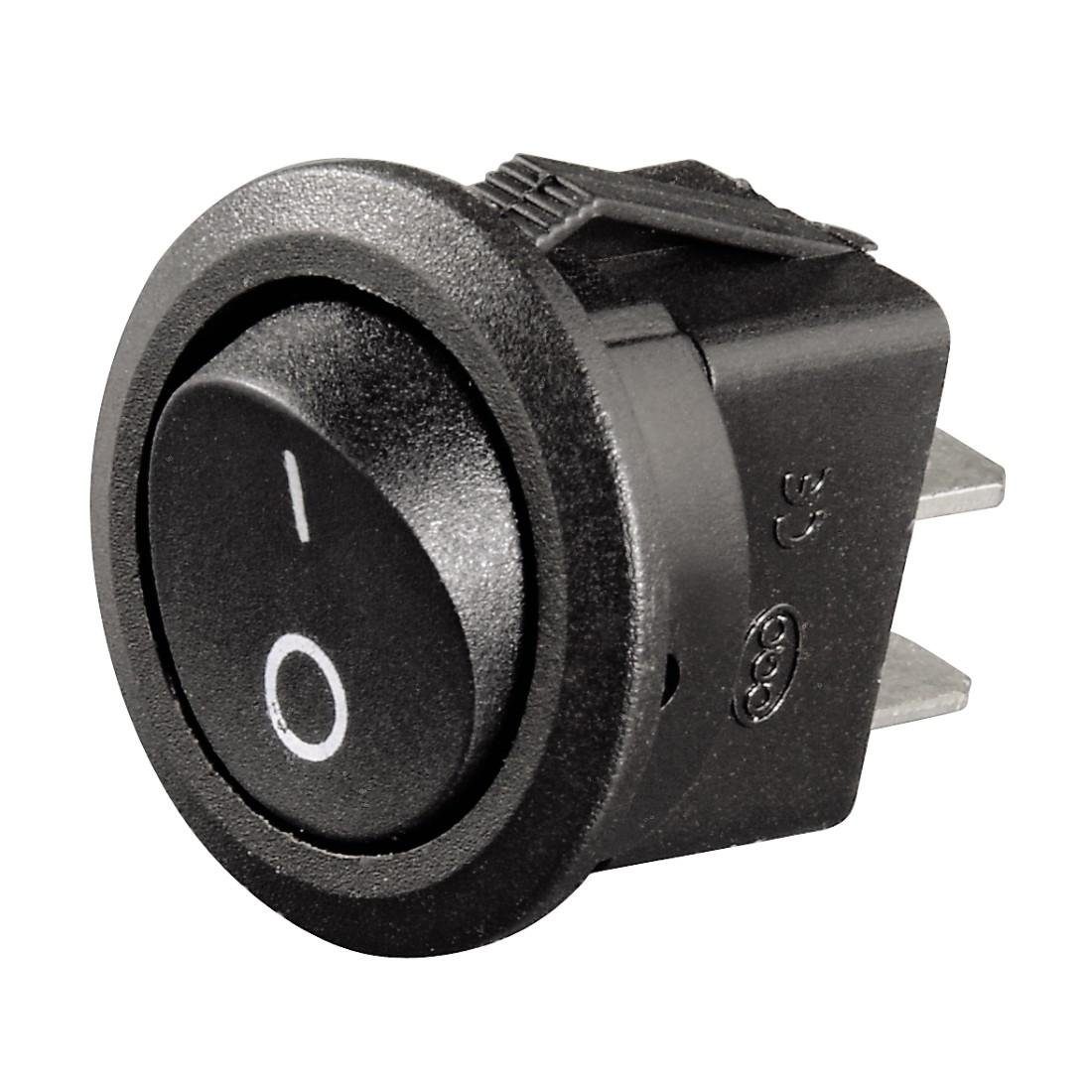 Hama Kfz-Schalter, rund, 10 A/12 V KFZ-Adapter