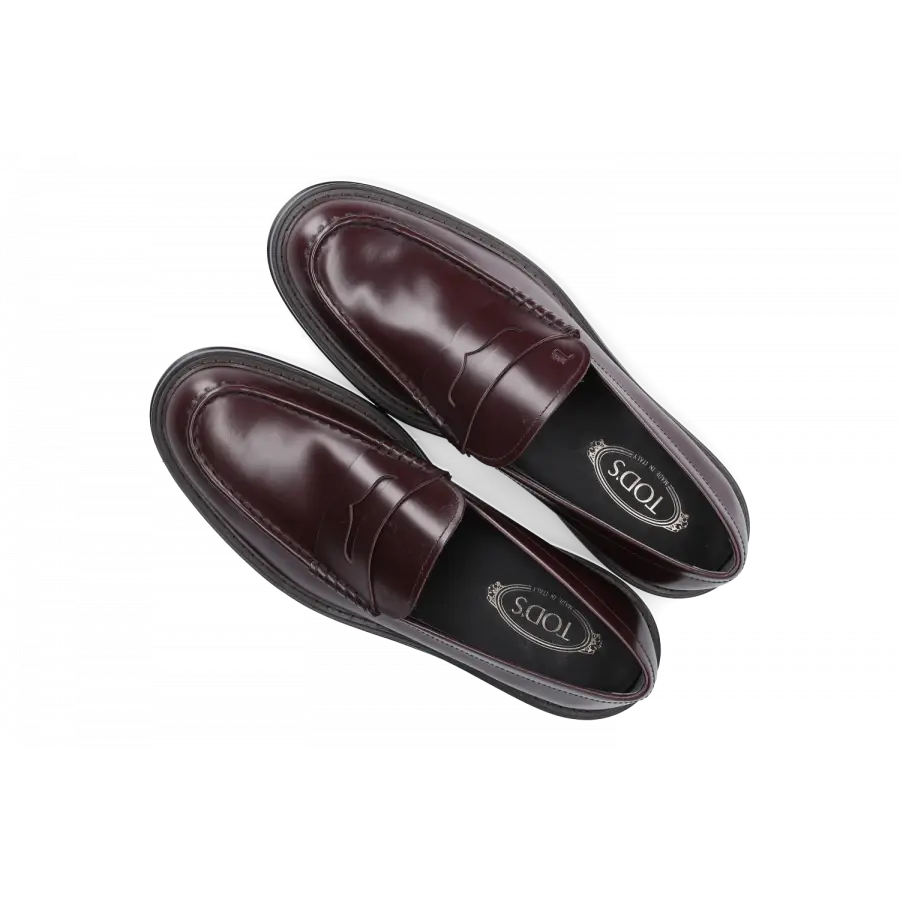 Tod's - Loafer M61K0 Kalbsleder - rot