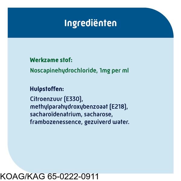 Natterman Noscasan köhögés elleni szirup - 150ml