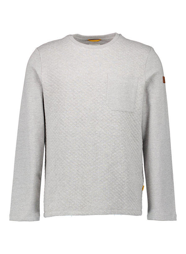 camel active, Sweatshirt, Baumwolle, grau