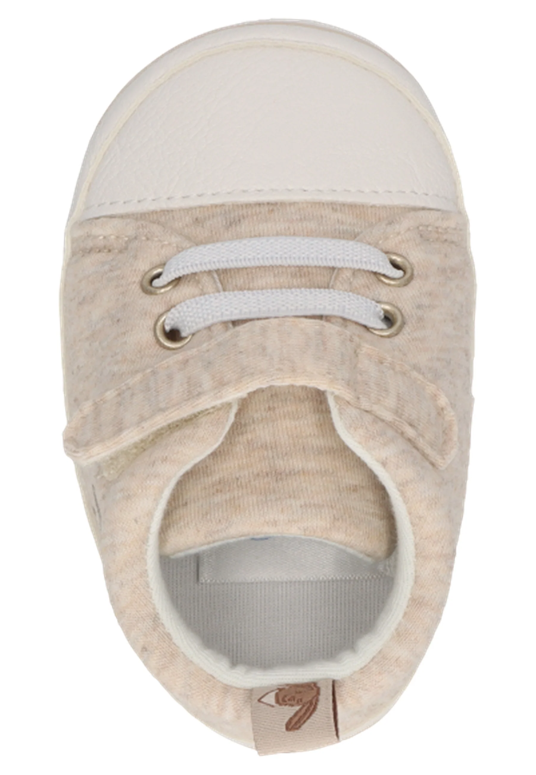Babyschuh Hase Happy mit elastischen Schnürsenkeln