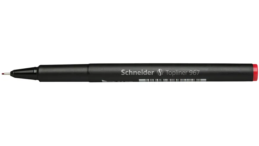 Schneider Fineliner 967 0,4mm rot