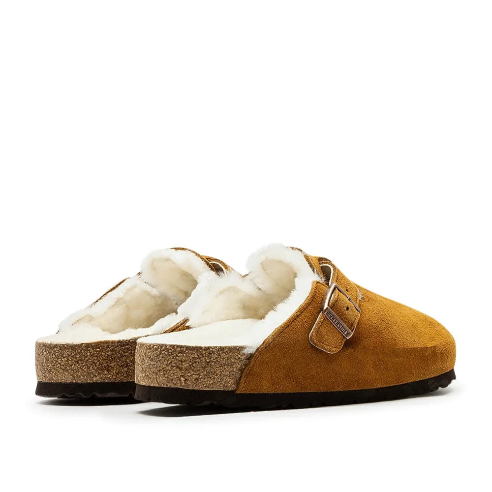 Birkenstock Boston VL Shearling 1001140 / braun