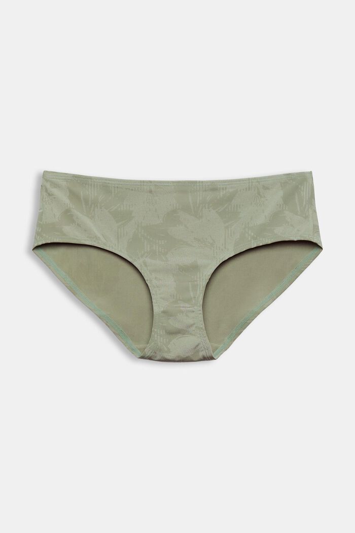 Bedruckte Hipster-Shorts aus Mikrofaser