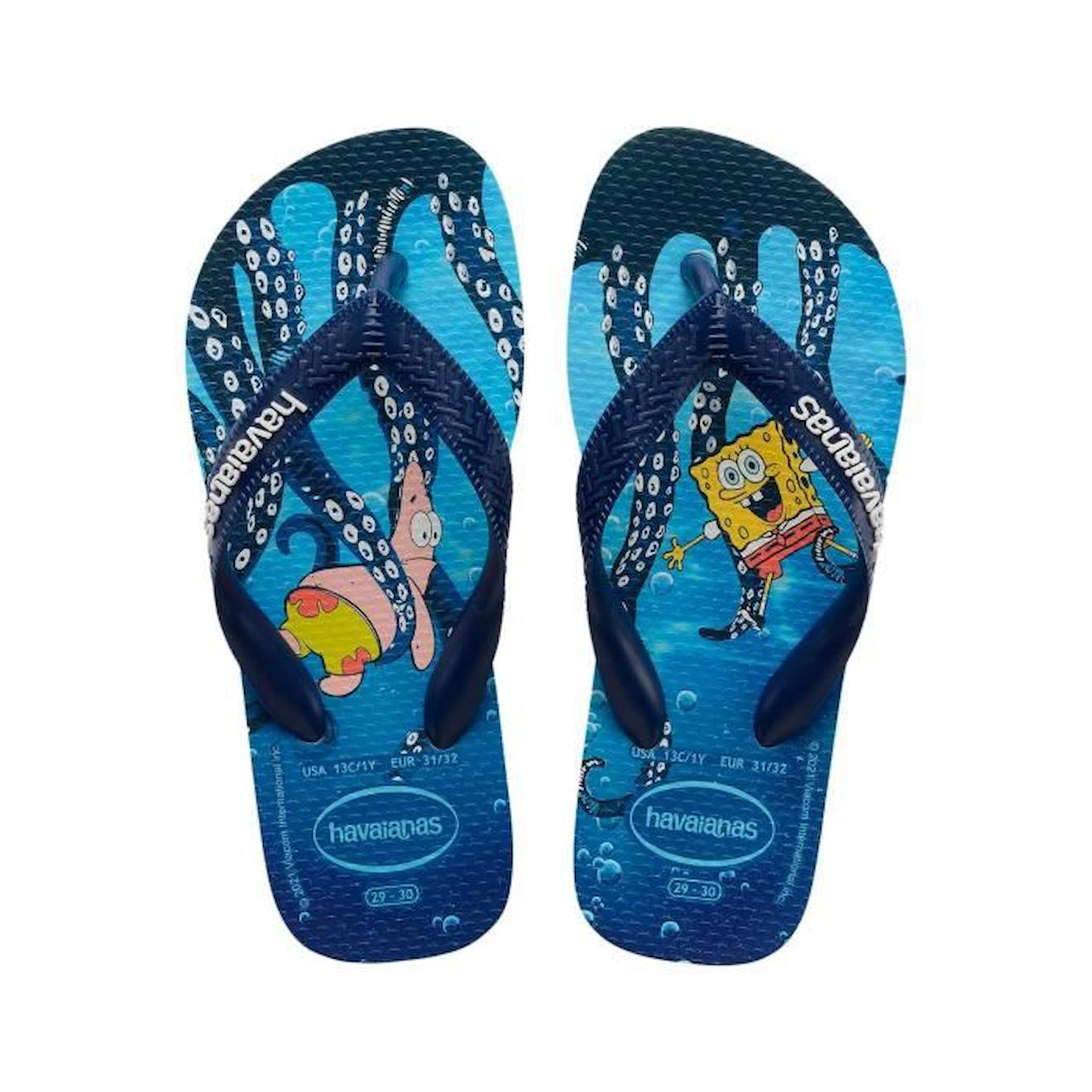 Havaianas Infradito garçon Havaianas Kid Garçon11050201 bleu