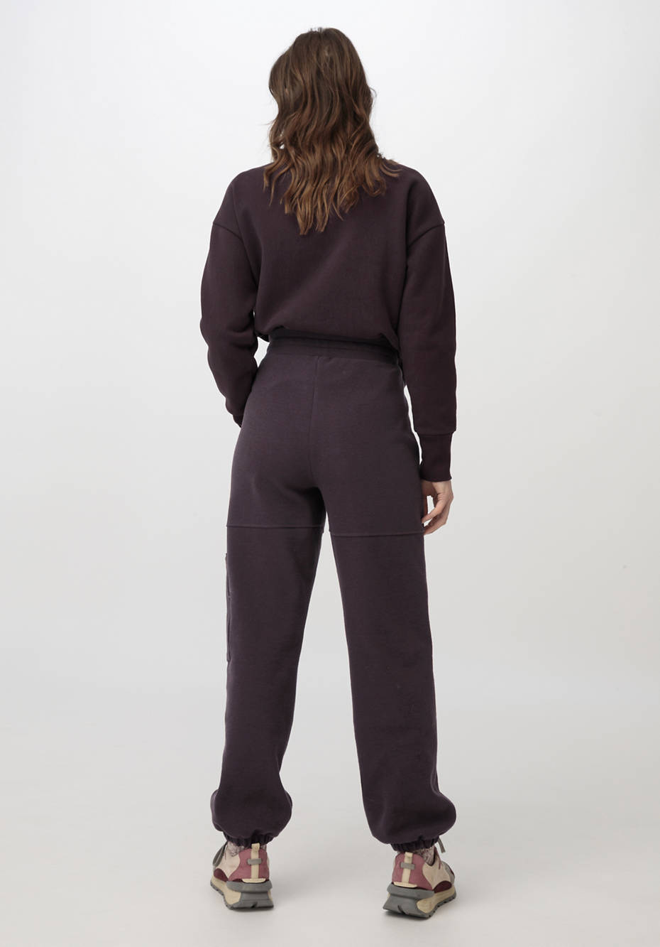 Hose cropped Betterrecycling aus Bio-Baumwolle
