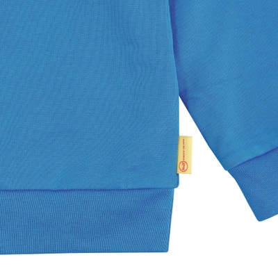 Sweatshirt, mittelblau für Jungs