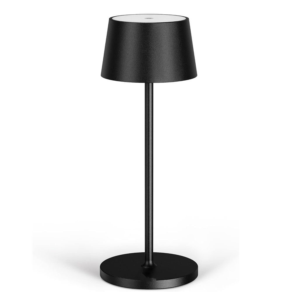 Sarfly LED Tischleuchte Dimmbare LED Akku-Tischlampe IP54 Indoor & Outdoor, Aufladbar - Warme Lichtfarbe - Designer Tischleuchte mit USB-C Port