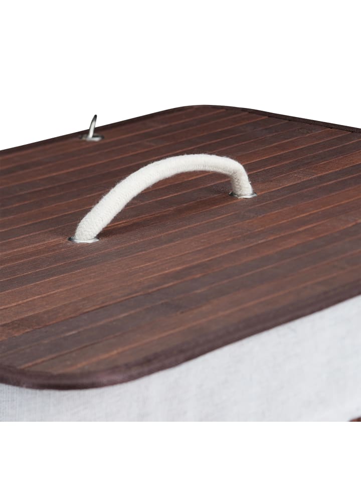 relaxdays Wäschekorb in Braun - (B)55 x (H)63 x (T)35 cm günstig kaufen onesize