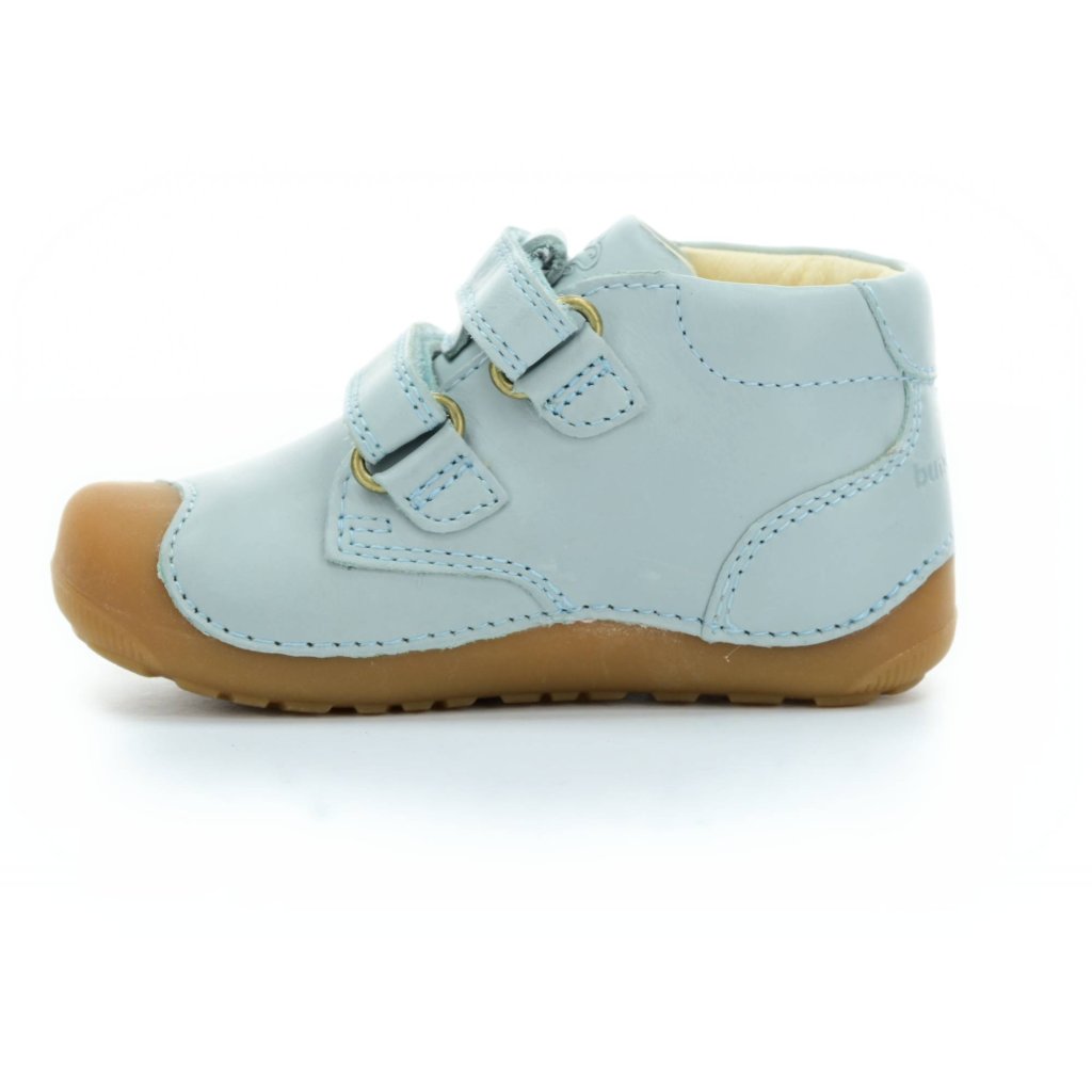 Bundgaard Petit Strap Jeans Mint hell blaue Mid Cut Barfußschuhe