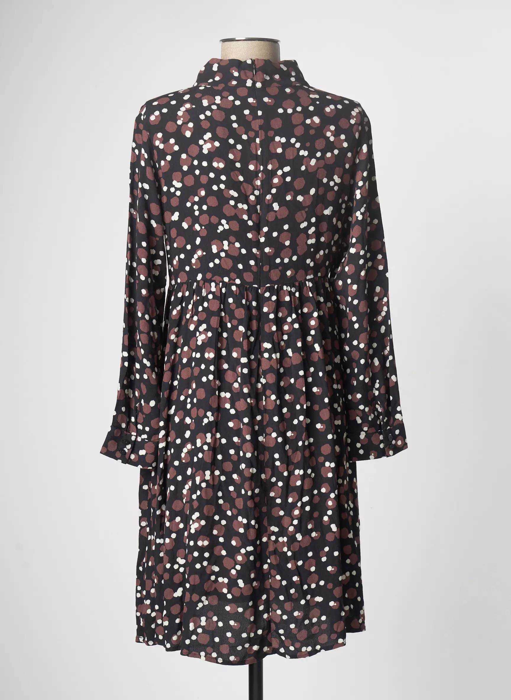 Tom Tailor Robes Mi Longues Femme couleur noir