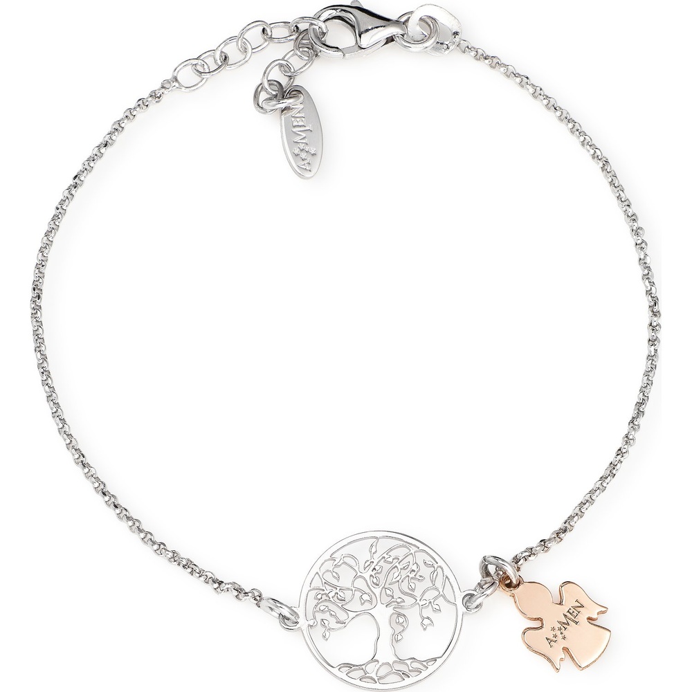 AMEN Bracelet 925 Argent Bracelet