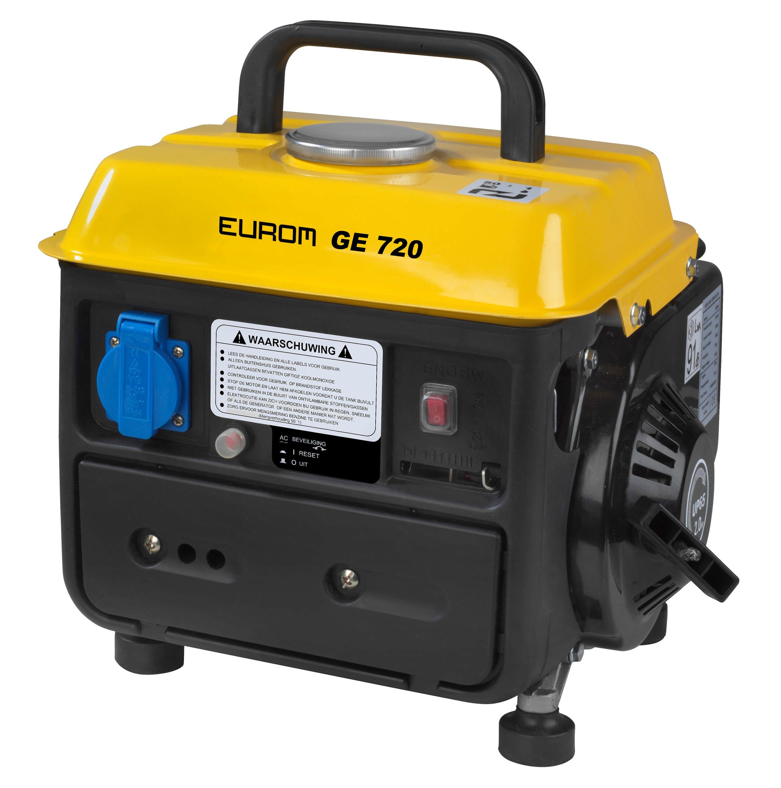 EUROM Stromerzeuger EUROM Generator GE720 4,2 Liter-Tank