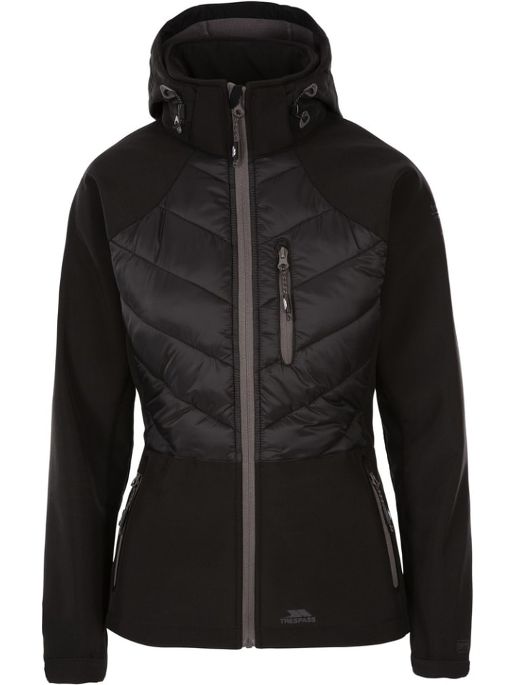 Trespass Softshelljacke in Schwarz günstig kaufen