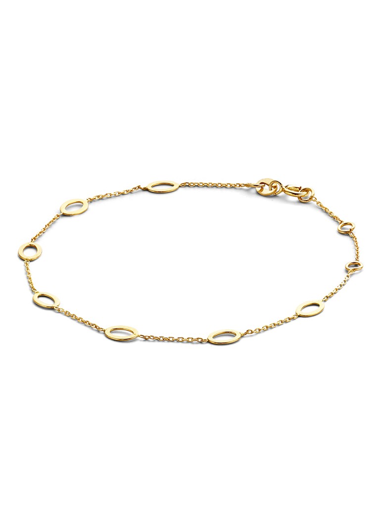 Brățară Jackie Bahia Ovală din aur galben de 14k
