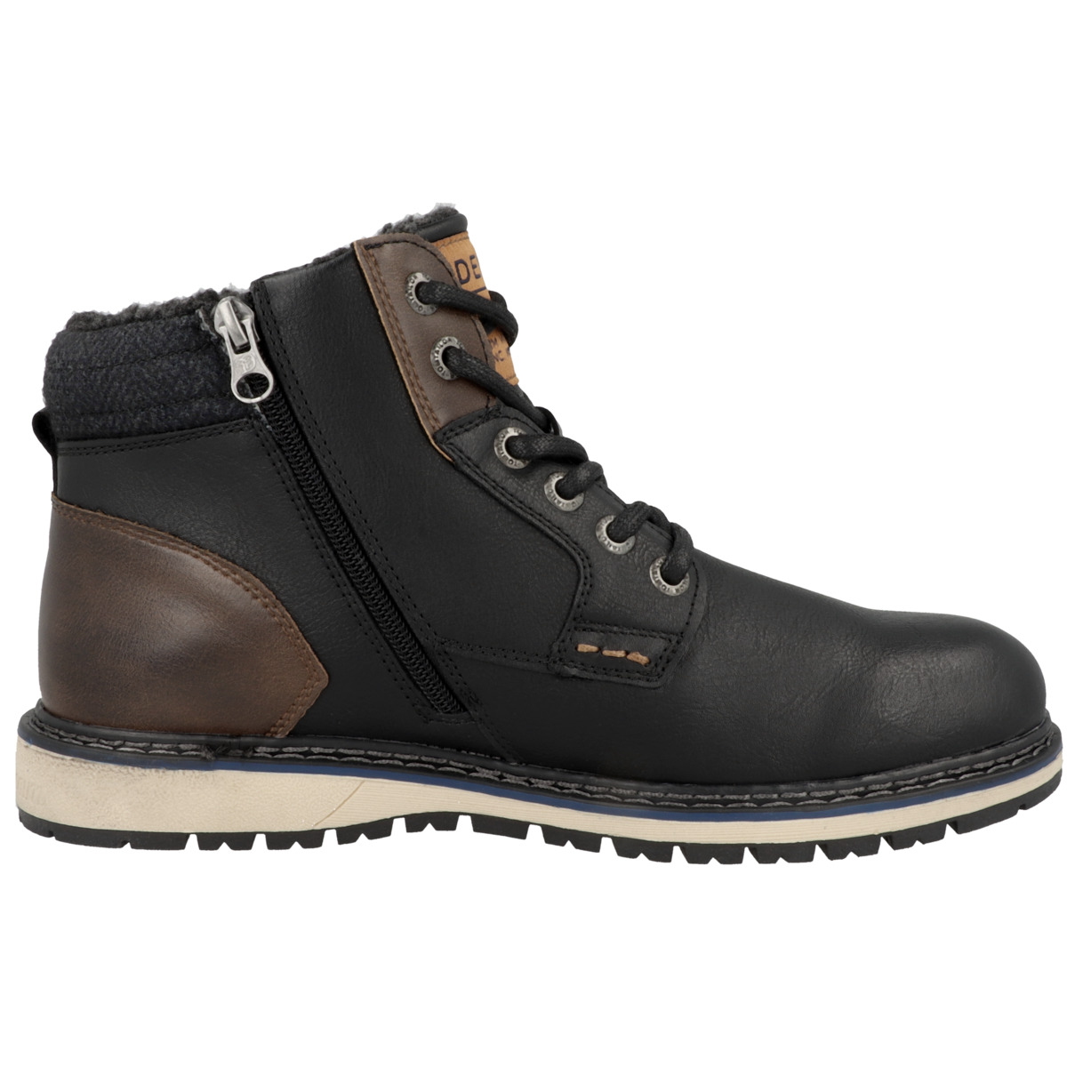Tom Tailor Denim 4285302 Schnürboots schwarz