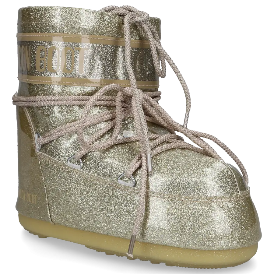 MOON BOOT - Snowboots ICON LOW GLITTER PVC - gold