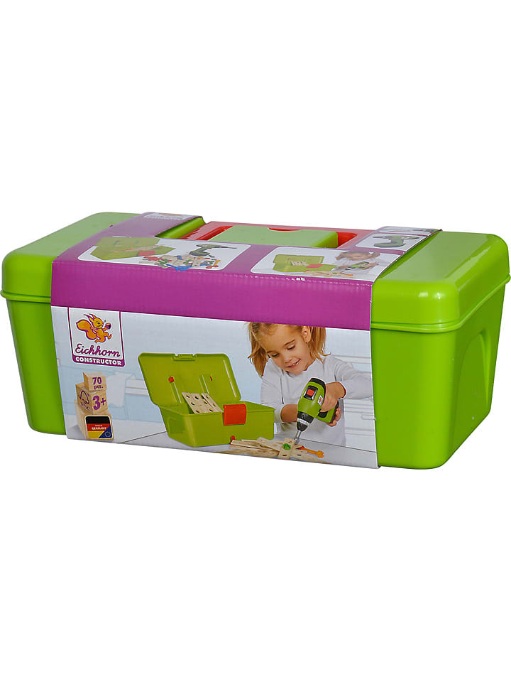 Eichhorn 70tlg. Konstruktions-Werkzeugbox - ab 3 Jahren günstig kaufen onesize