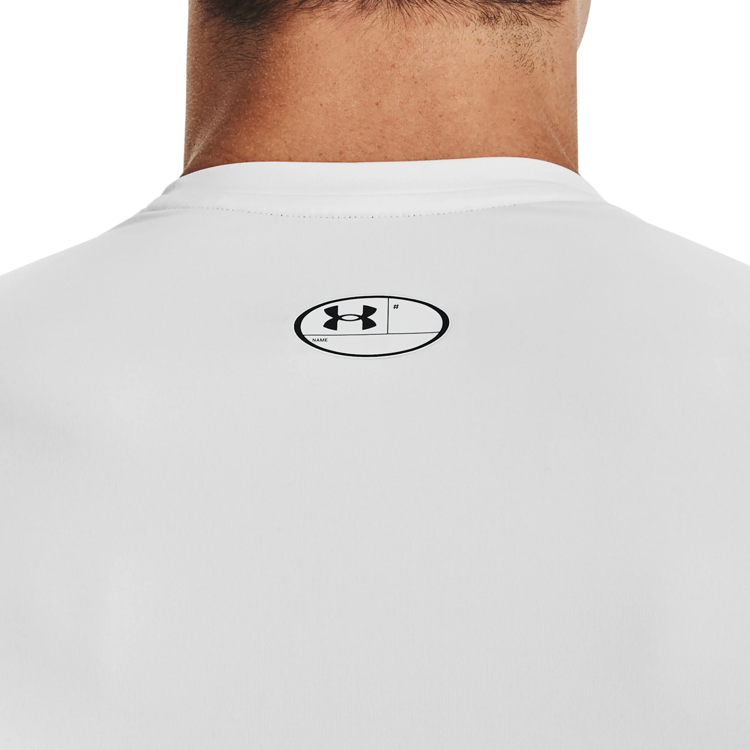 Heatgear Comp T-Shirt Herren - Weiß, Schwarz