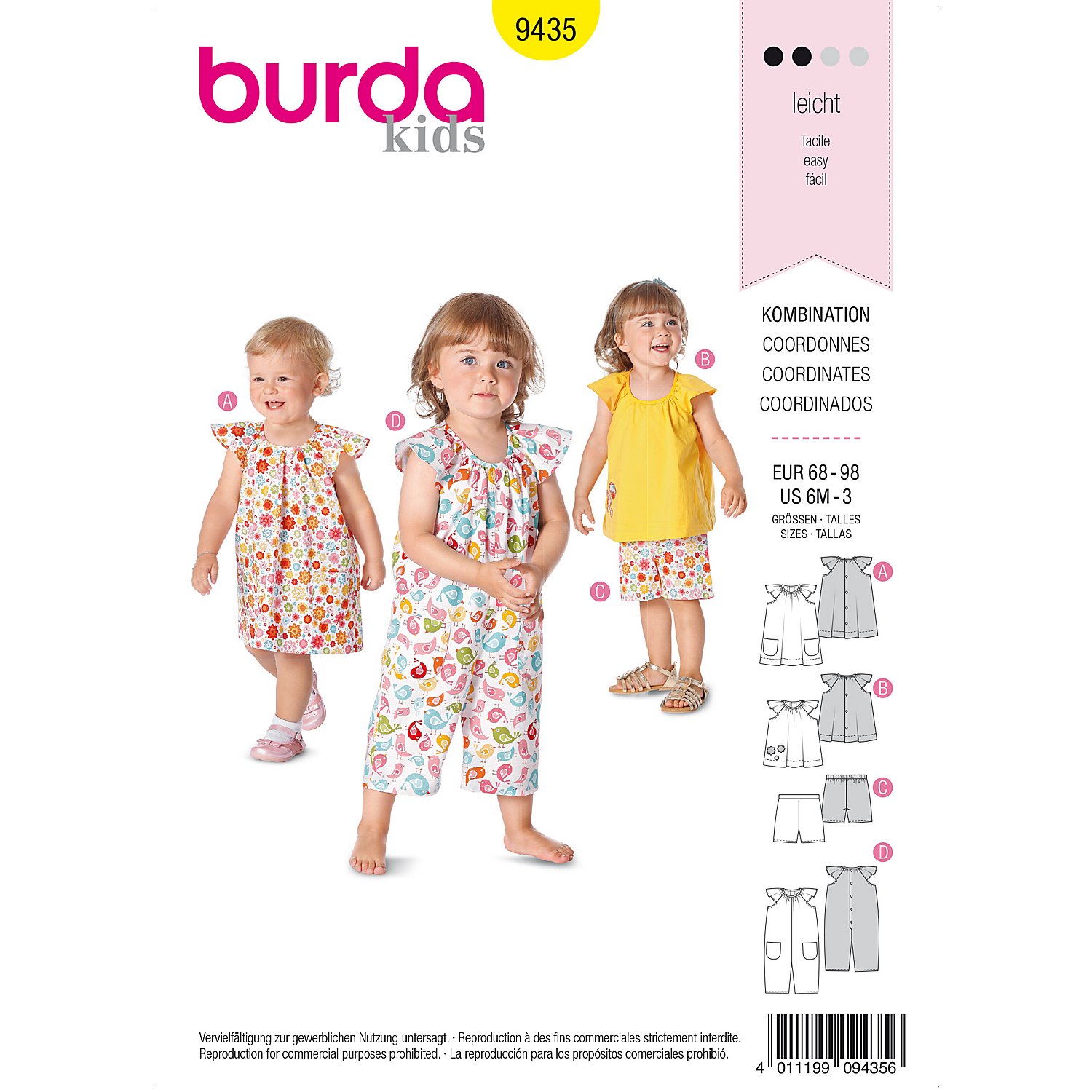 burda Schnitt 9435 