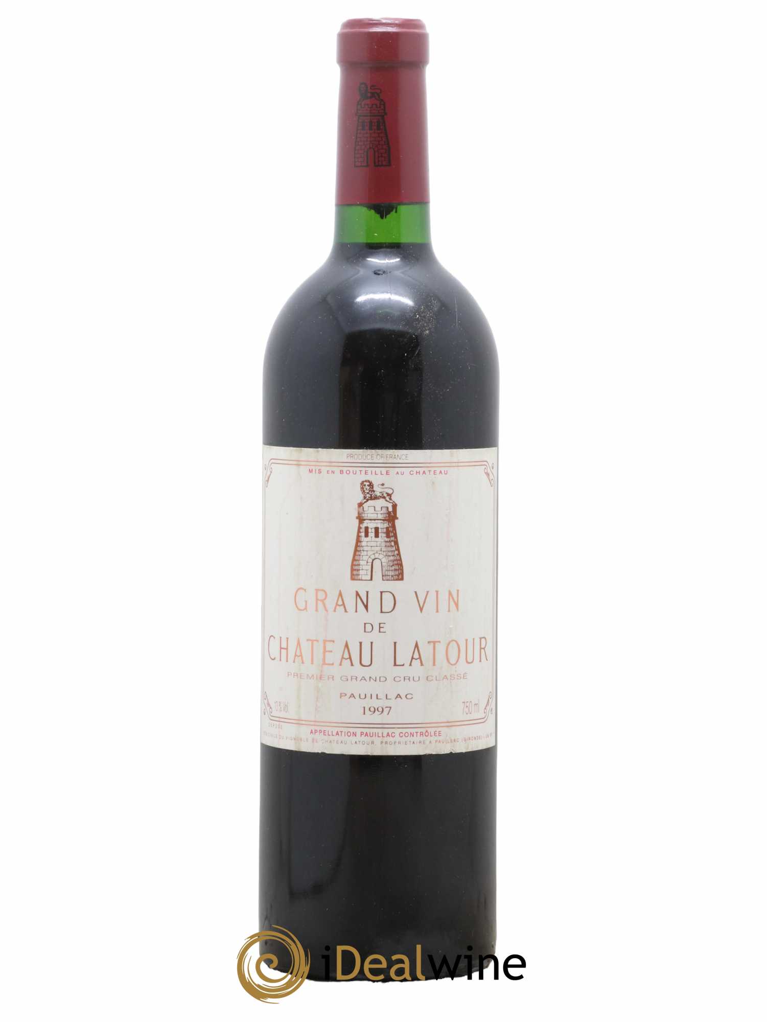 Château Latour 1er Grand Cru Classé  1997 - Lot de 1 Bouteille