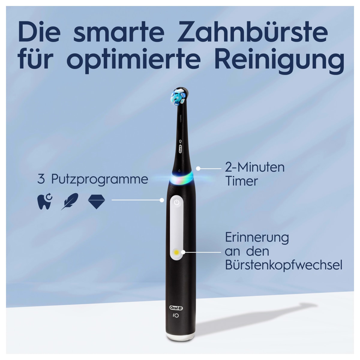Elektrische Zahnbürste iO Series 3 black, 1 St