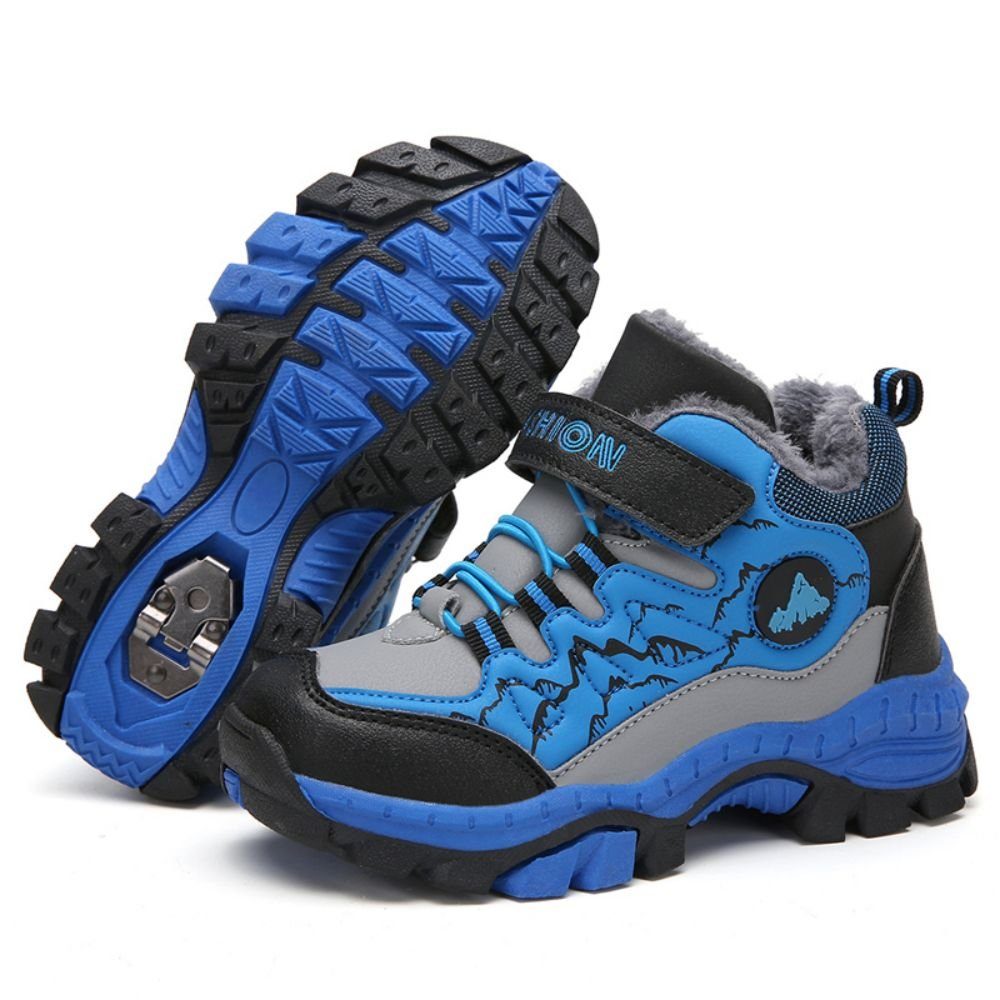 HUSKSWARE Klettschuh (Kinder-Sneaker, Warme Baumwollschuhe, Outdoor-Freizeitschuhe) Wasserdicht und verschleißfest, Dick warm