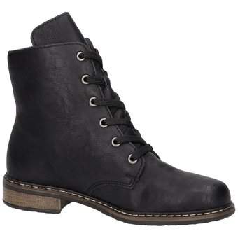 Rieker Schnürstiefelette in schwarz