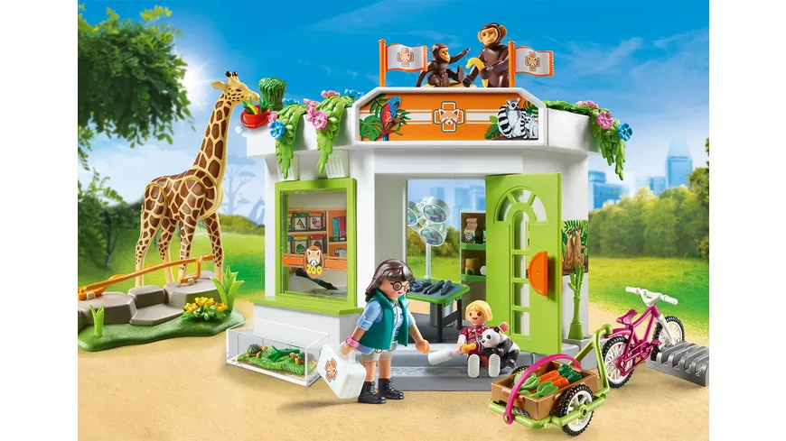 PLAYMOBIL 70900 - Family Fun - Tierarztpraxis im Zoo
