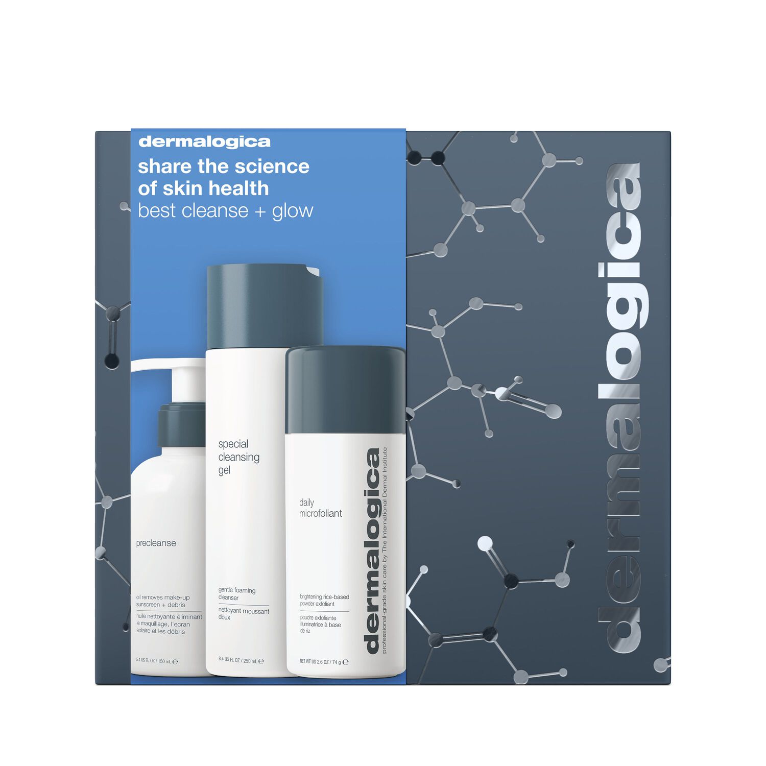 Dermalogica The Cleanse and Glow Coffret Trio peau nette et radieuse