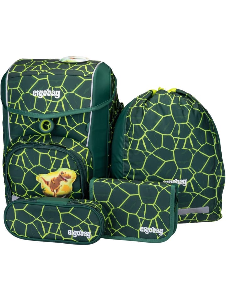 Ergobag Schulranzen cubo Set in BärRex günstig kaufen onesize