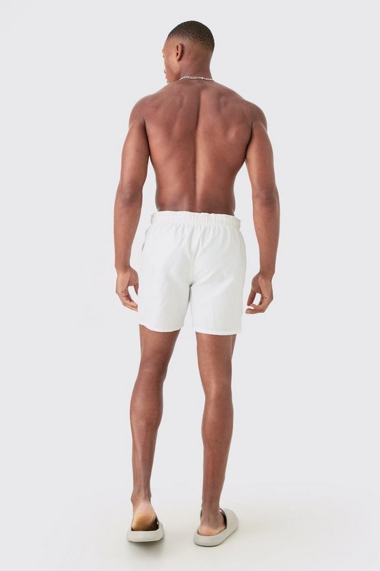 Mittellange Badehose