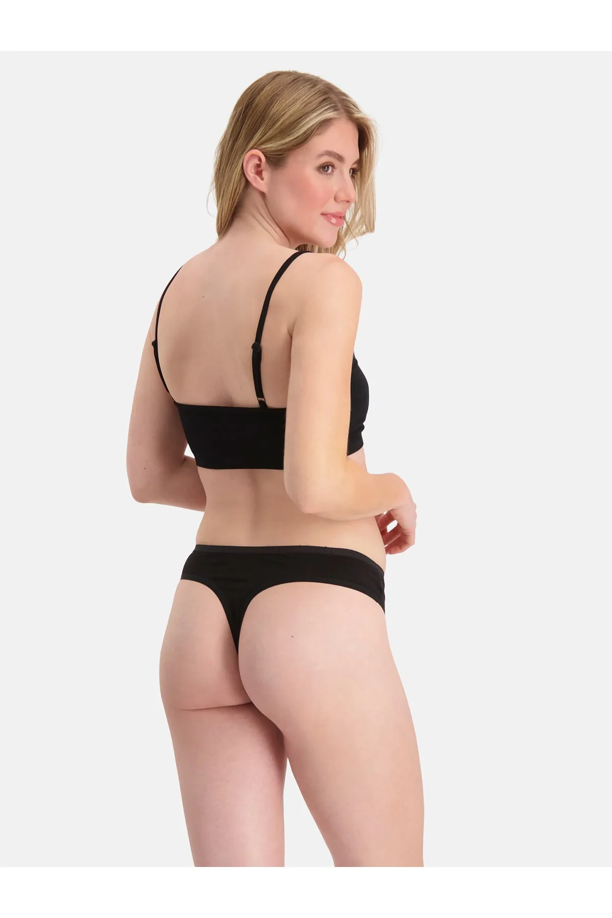 Bamboo Basics  Unterhosen - Schwarz - Unifarben