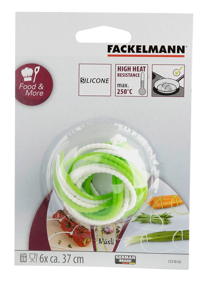 Fackelmann Koch- & Bindeschnüre in Weiß/ Grün - (L)37 cm günstig kaufen onesize