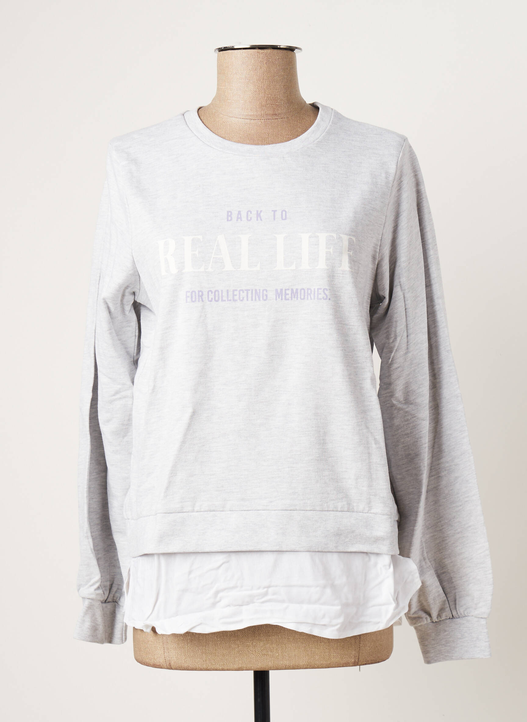 Tiffosi Sweats Fille couleur gris