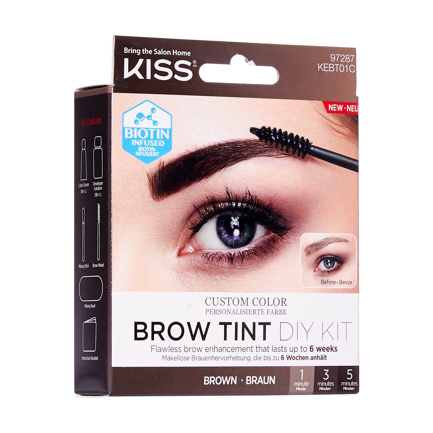 Brow Tint DIY Kit Brown