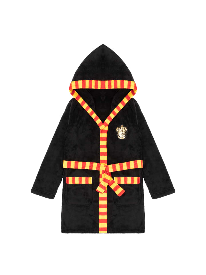 Harry Potter Harry Potter Bademantel Kinder Jungen und Mädchen in schwarz günstig kaufen