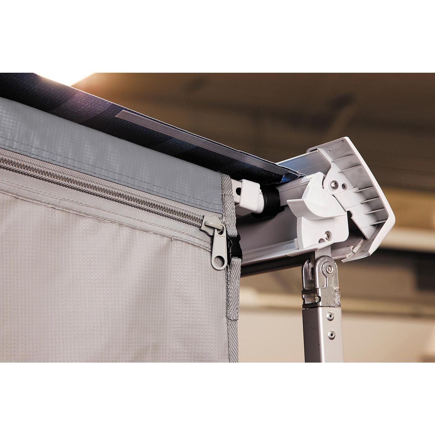 Bo-Camp 225 cm graue Universal Markisen Seitenwand