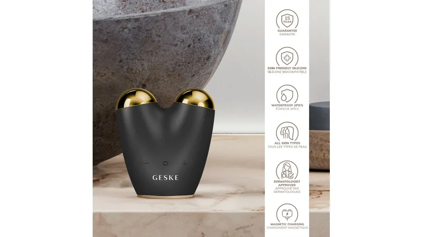 GESKE Microcurrent Facelifter 6 IN 1 gray gray