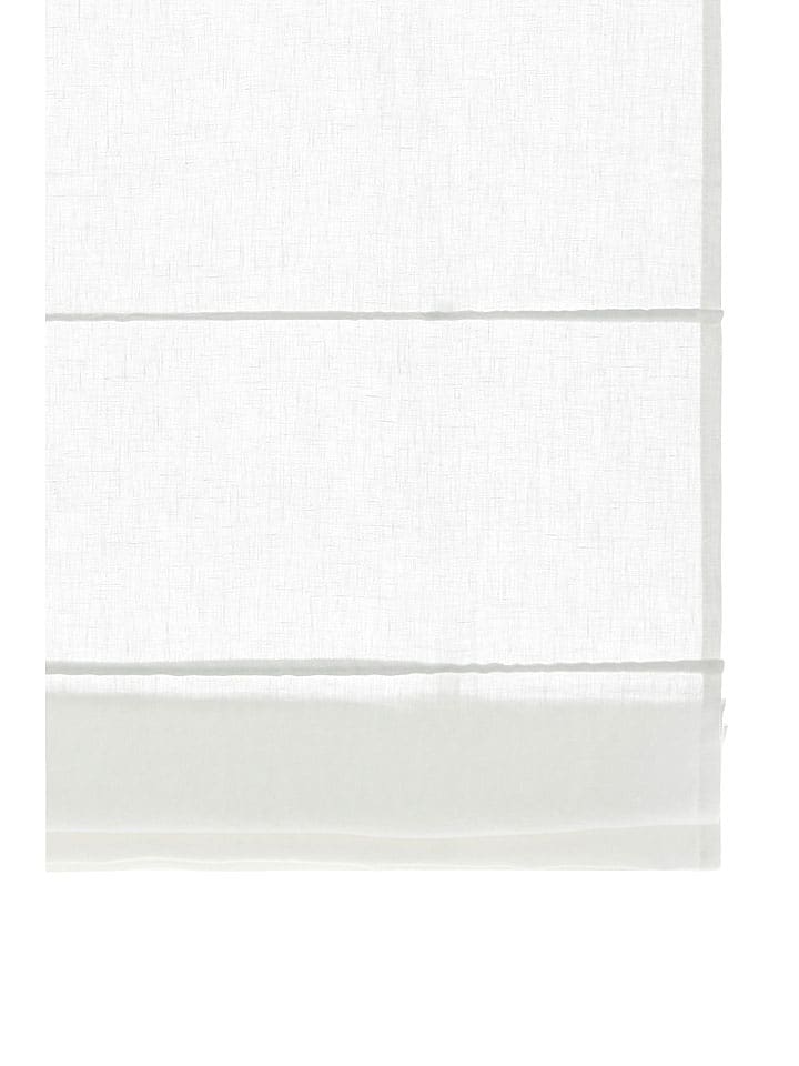 Ellos Home Rollo ''Malva'' in Weiß günstig kaufen 120 cm