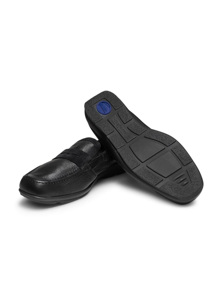 VITAFORM Hirschleder Mokassins in schwarz günstig kaufen
