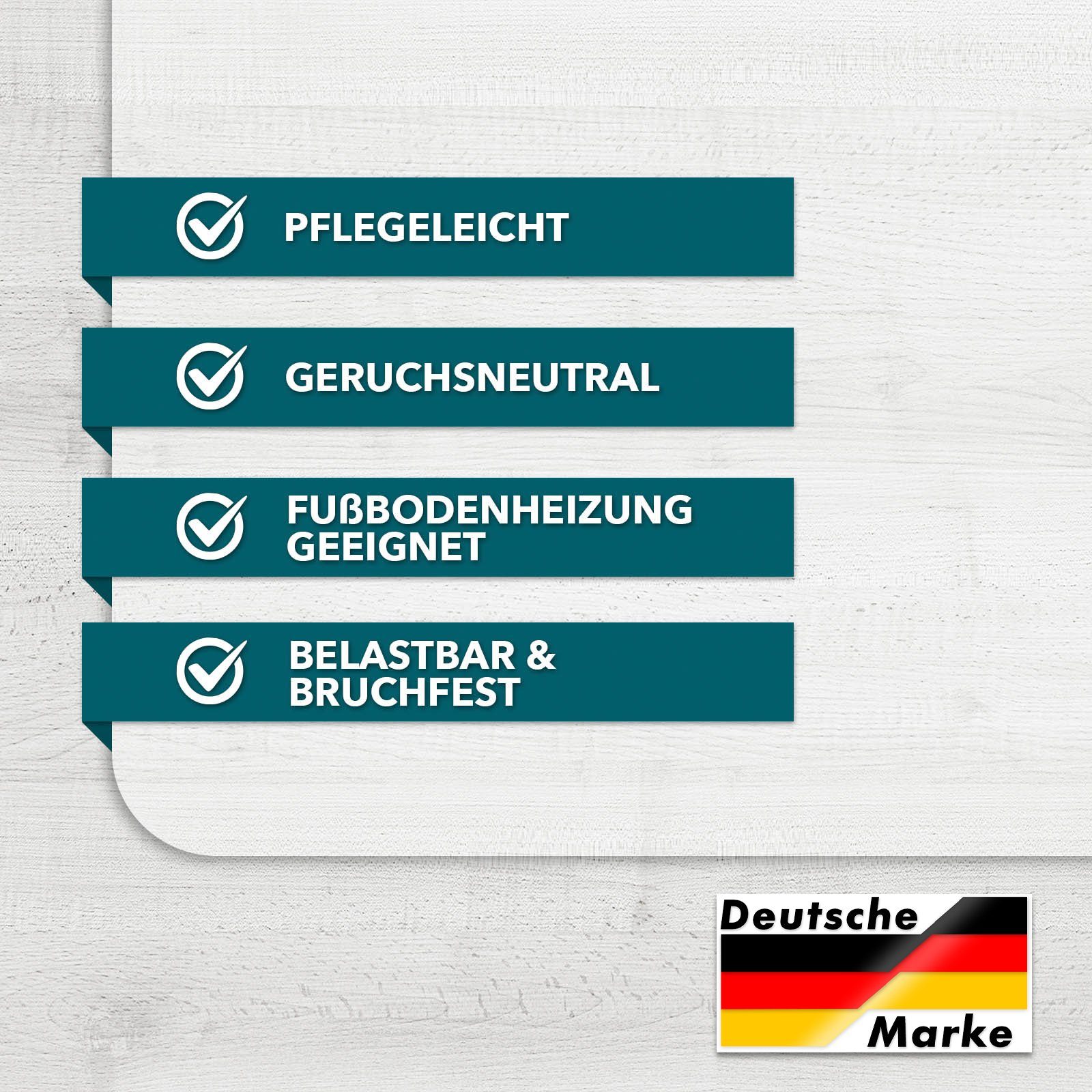 Kubus Bodenschutzmatte Stronger, Für Hartböden, Transparentes Material