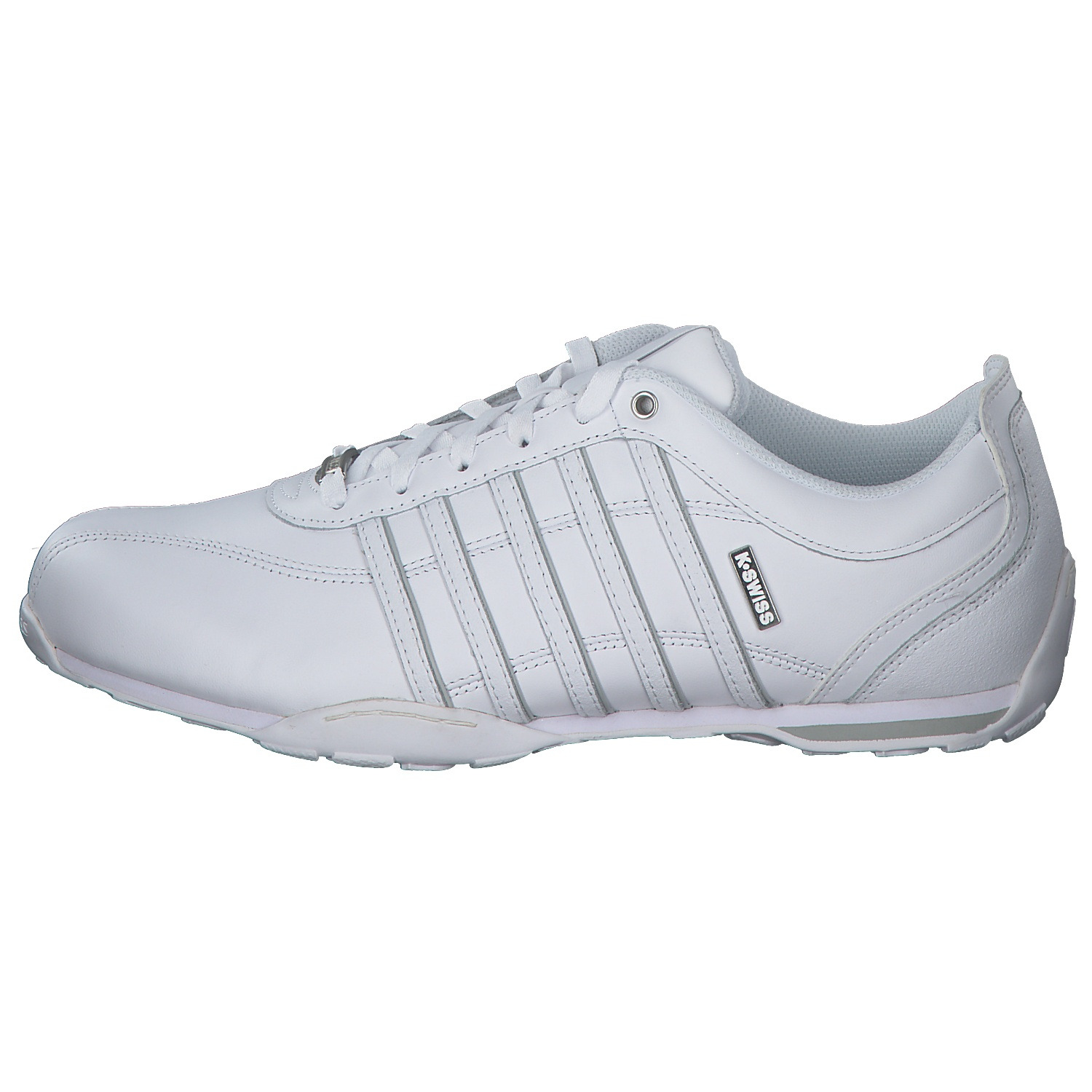 K-Swiss Arvee 02453, Sneakers Low, Herren, WHITE/WHITE/GRAY VIOLET/SPLIT-