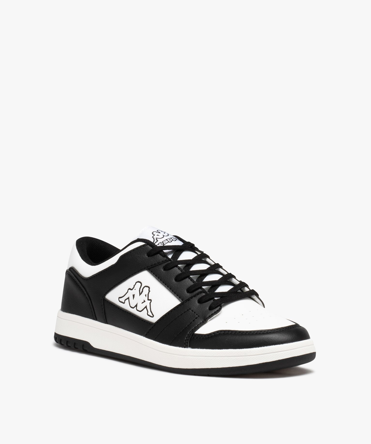 Baskets homme bicolores style sneakers - Kappa blanc | GEMO