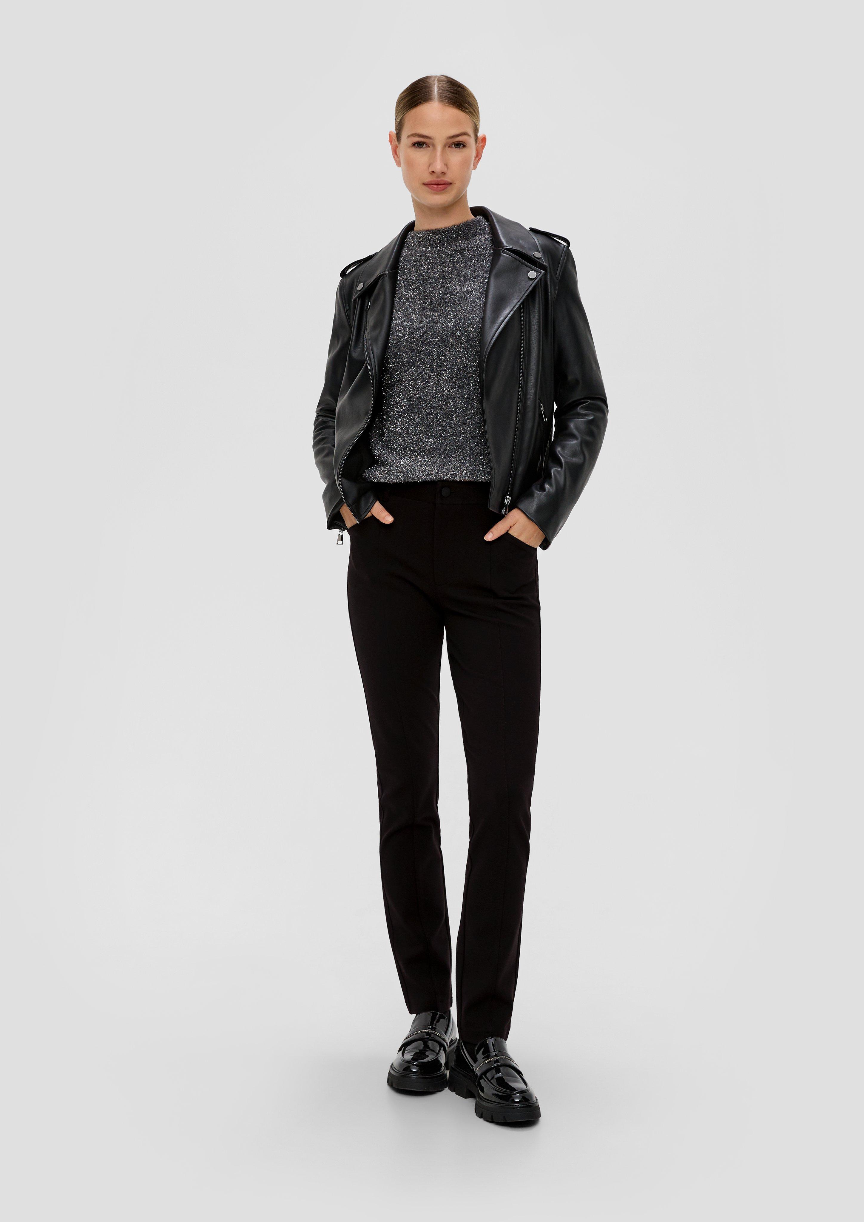 Slim: Hose aus Jersey  2139083-9999